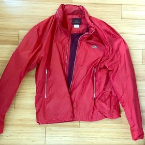 Lacoste Men’s Vintage Windbreaker Rain Jacket